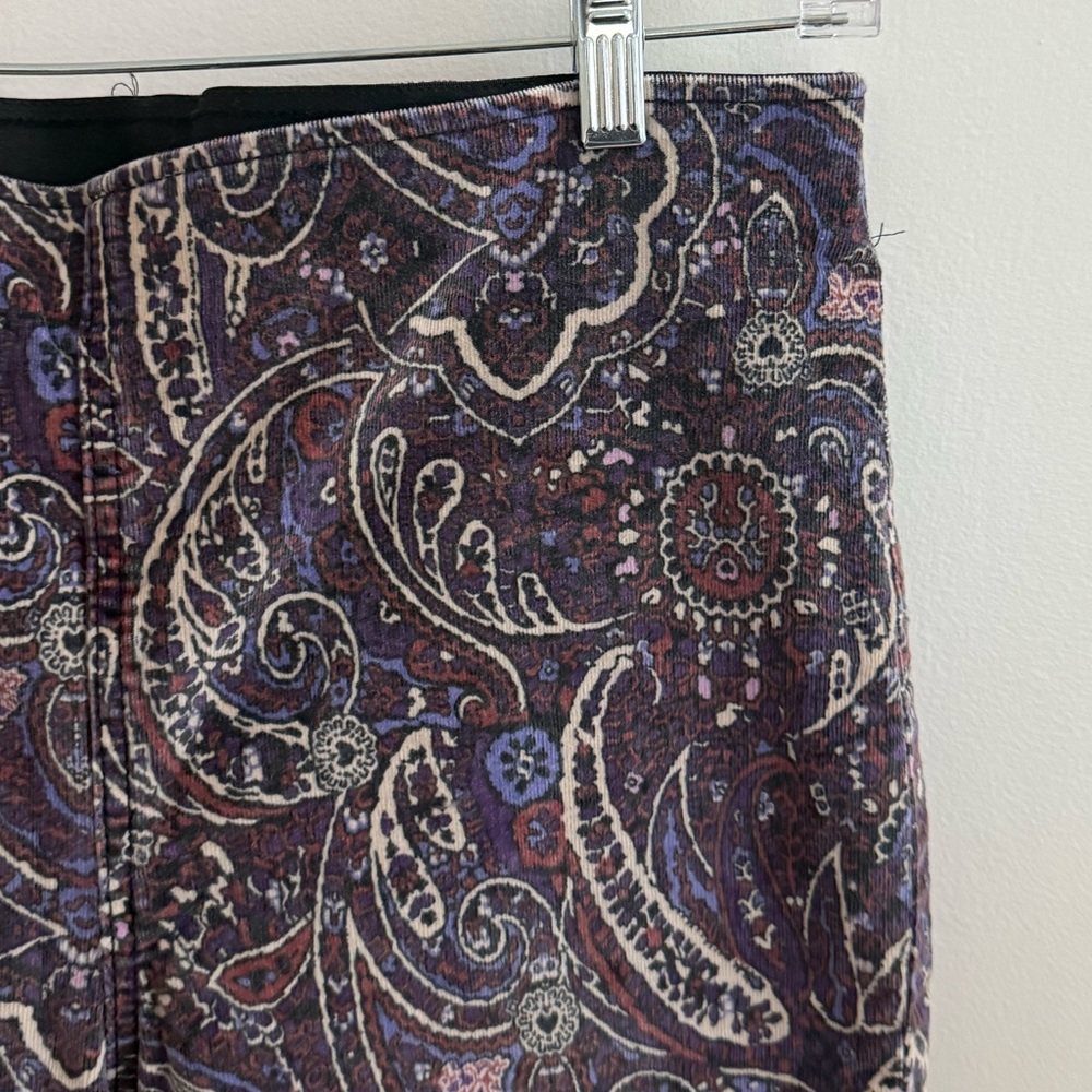 Bell Bottom Pull On Patterned Pants - image 4